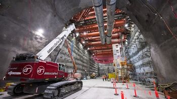 SENNEBOGEN Telescopic Crane 653_Tunnelling_Melbourne